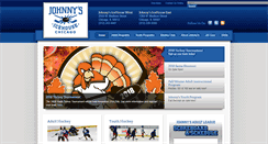 Desktop Screenshot of johnnysicehouse.com